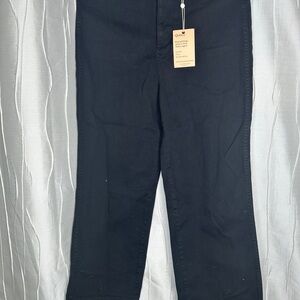 Quince Charcoal Straight-Leg Trousers